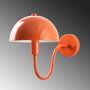 Opviq Lámpara de Pared de Metal Naranja